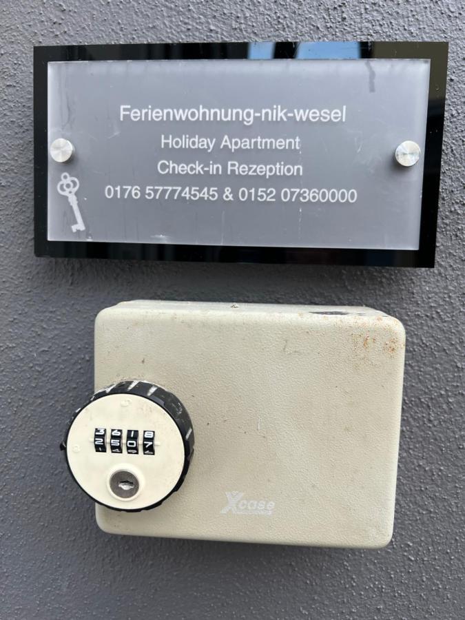 Ferienwohnung ヴェーゼル エクステリア 写真